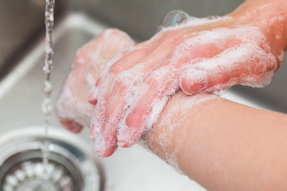 hand washing